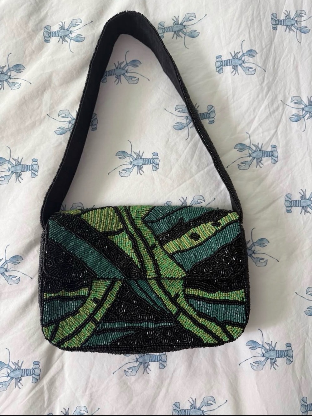Sincerely Jules Beaded Shoulder Bag